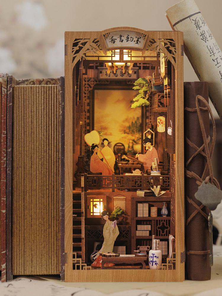 Desktrim™ | Diy Book Nook Shelf - Rhyme Bookstore