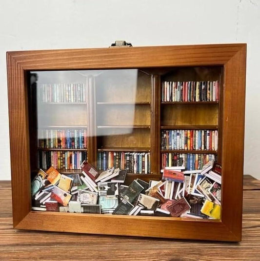 Desktrim™ | Diy Book Nook Shelf - Anxiety Bookshelf