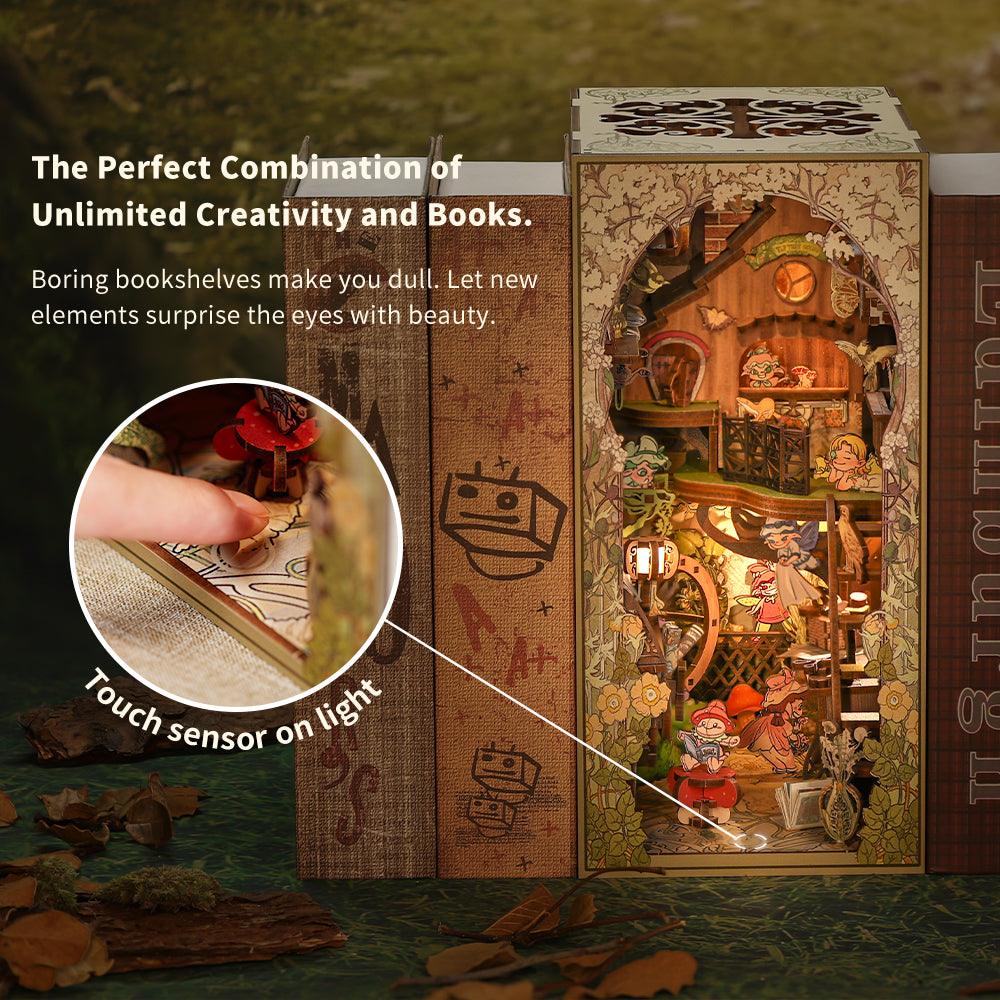 Desktrim™ | Diy Book Nook Shelf - Elves Paradise