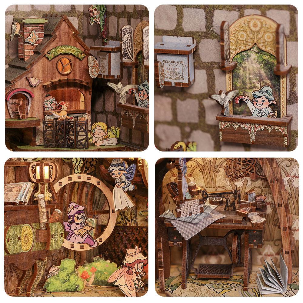 Desktrim™ | Diy Book Nook Shelf - Elves Paradise