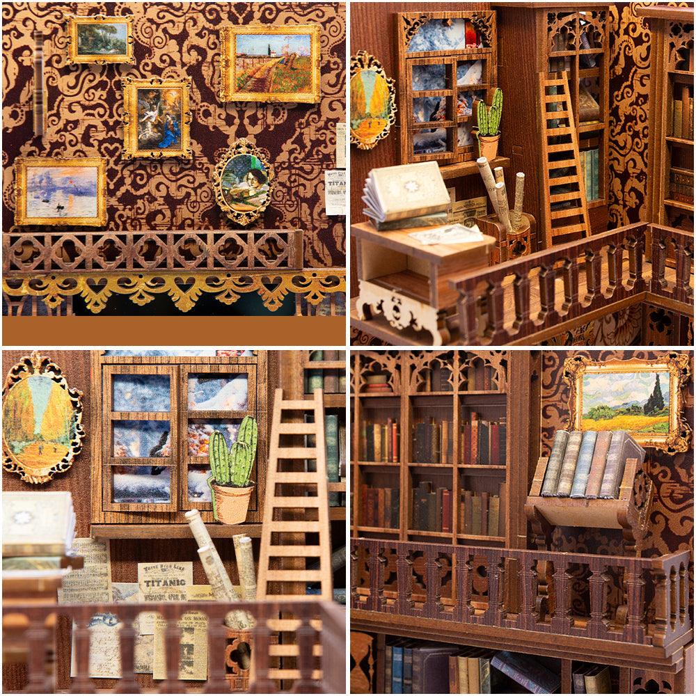 Desktrim™ | Diy Book Nook Shelf - Eternal Bookstore