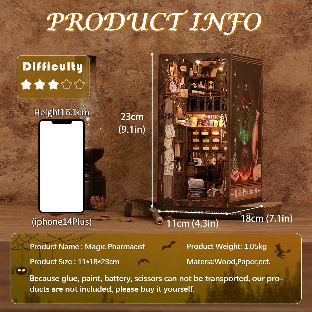 Desktrim™ | Diy Book Nook Shelf - Magic Pharmacist