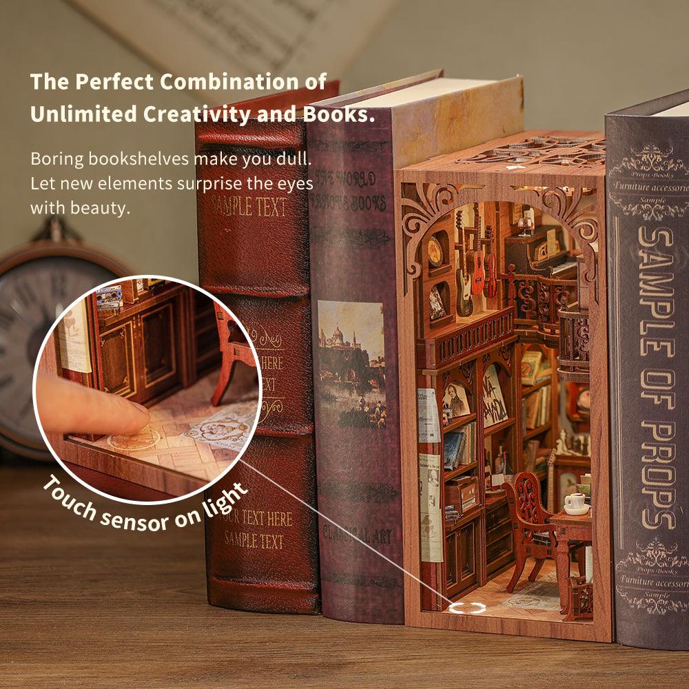 Desktrim™ | Diy Book Nook Shelf - The Secret Rhythm