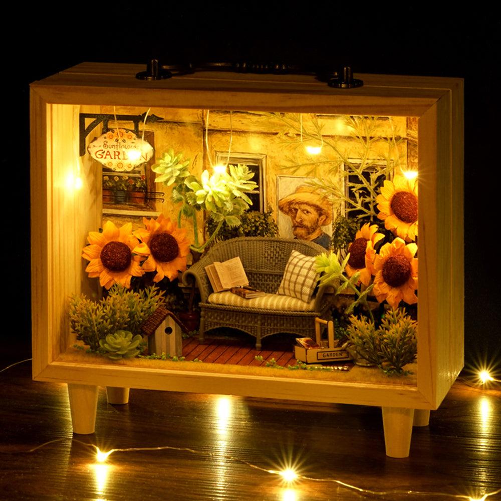 Desktrim™ | DIY Dollhouse Kit (Small wooden box)