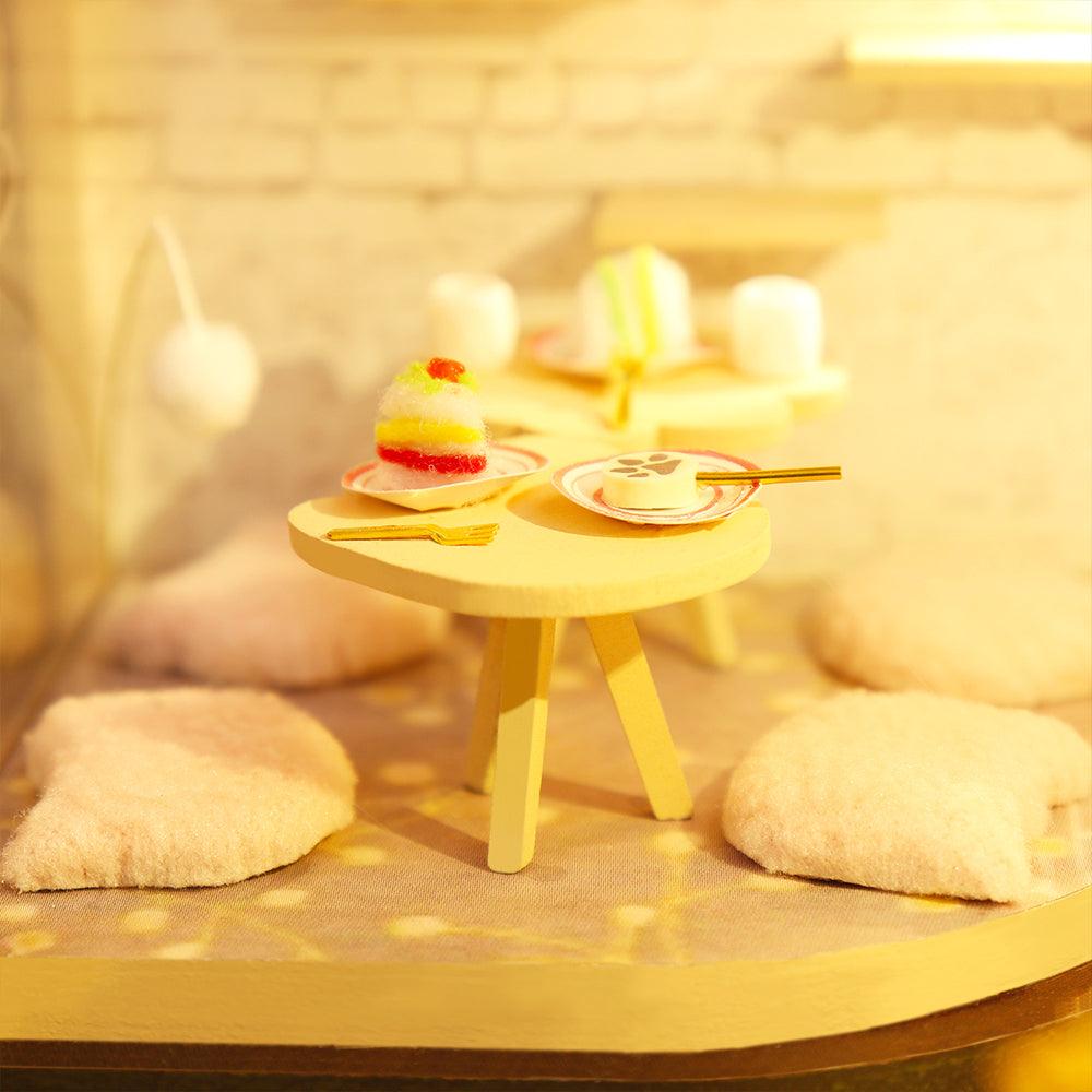 Desktrim™ | DIY Dollhouse Kit (Cat Coffee Garden)