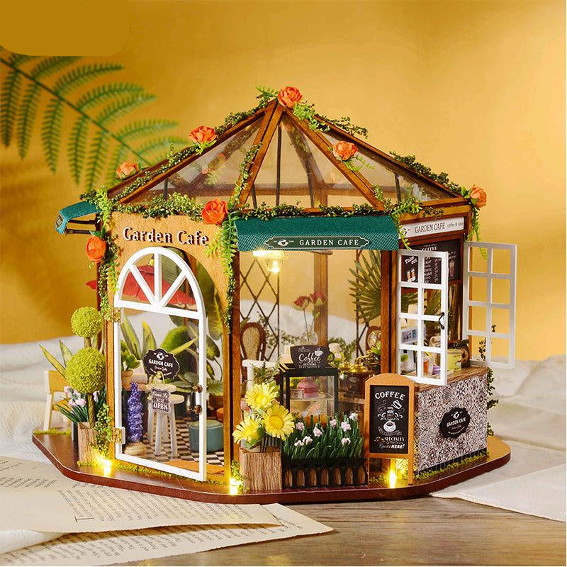 Desktrim™ | DIY Dollhouse Kit (Garden Cafe)