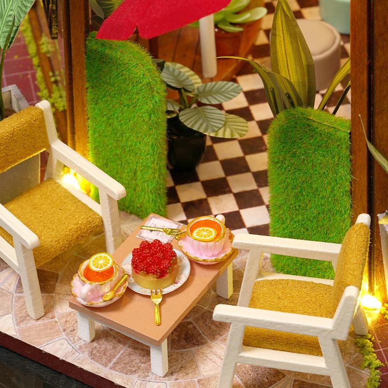 Desktrim™ | DIY Dollhouse Kit (Garden Cafe)