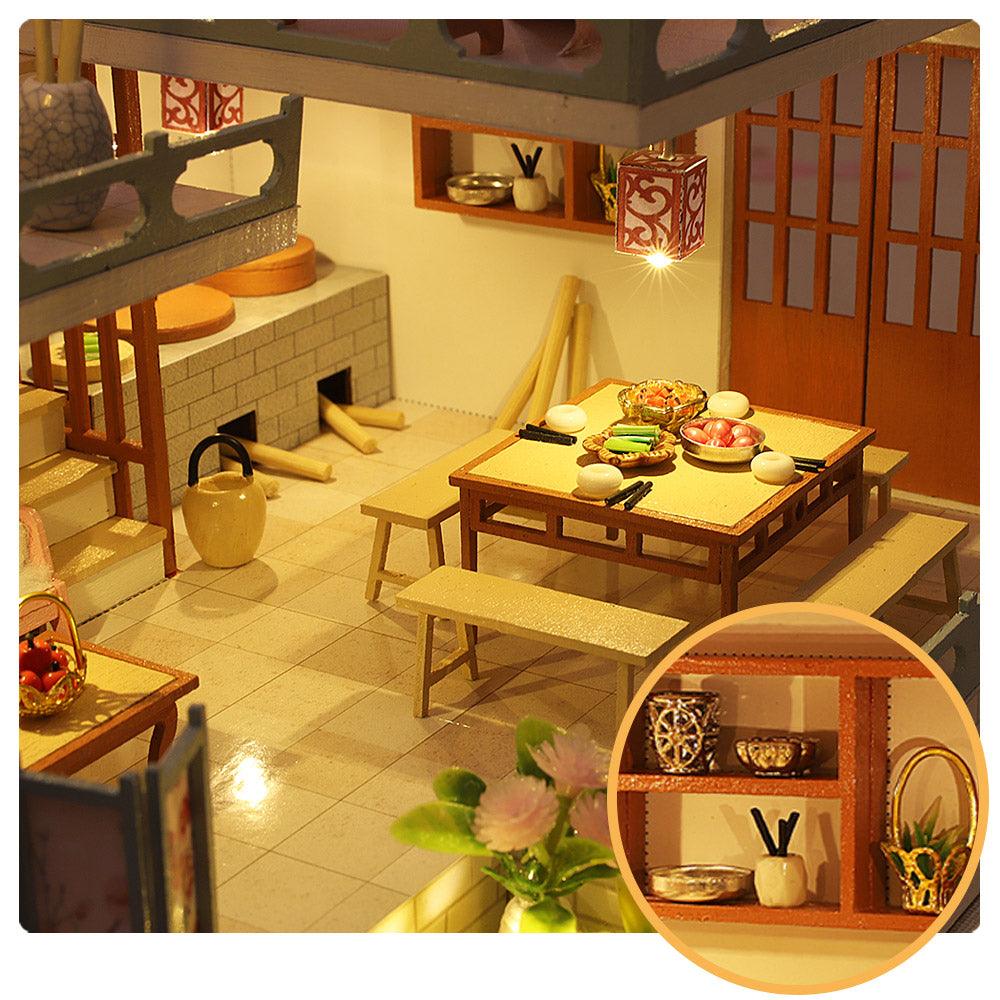 Desktrim™ | DIY Dollhouse Kit (Guqin Pavilion)