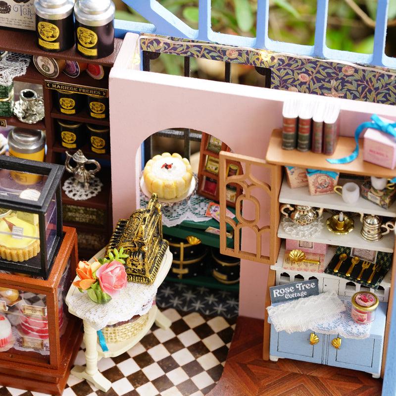 Desktrim™ | DIY Dollhouse Kit (Rose Garden Tea House)
