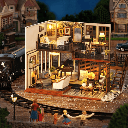 Desktrim™ | DIY Dollhouse Kit (Time Impression)