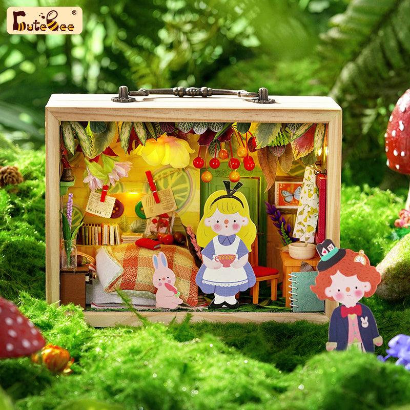 Desktrim™ | DIY Dollhouse Kit (Small Wooden Box)