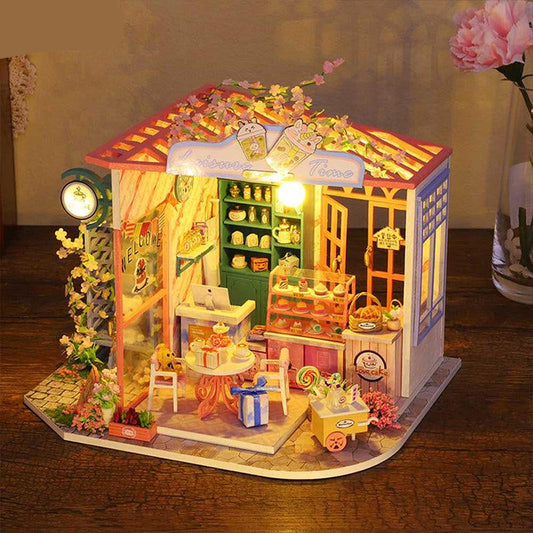 Desktrim™ | DIY Dollhouse Kit ( Story of Flowers )
