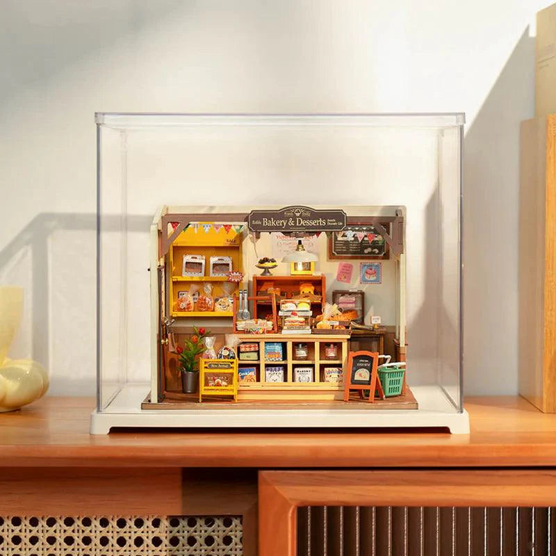 Desktrim™ | Miniature House Display Box - Dust Cover