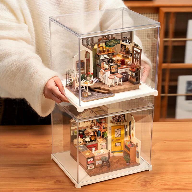 Desktrim™ | Miniature House Display Box - Dust Cover