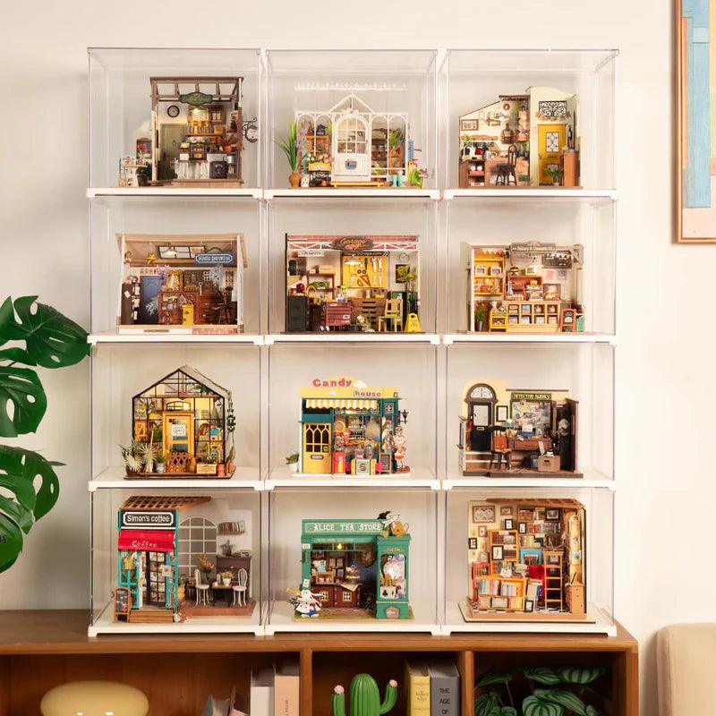 Desktrim™ | Miniature House Display Box - Dust Cover