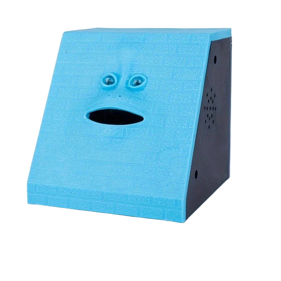 Interactive Sensor Face Bank - Motion-Activated Coin Swallower Savings Box for Children