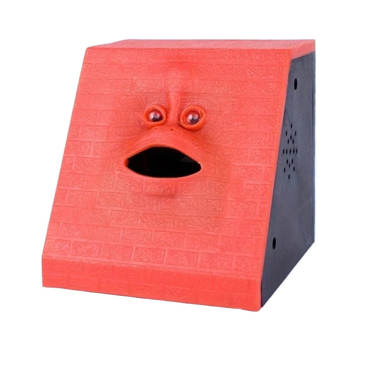 Interactive Sensor Face Bank - Motion-Activated Coin Swallower Savings Box for Children
