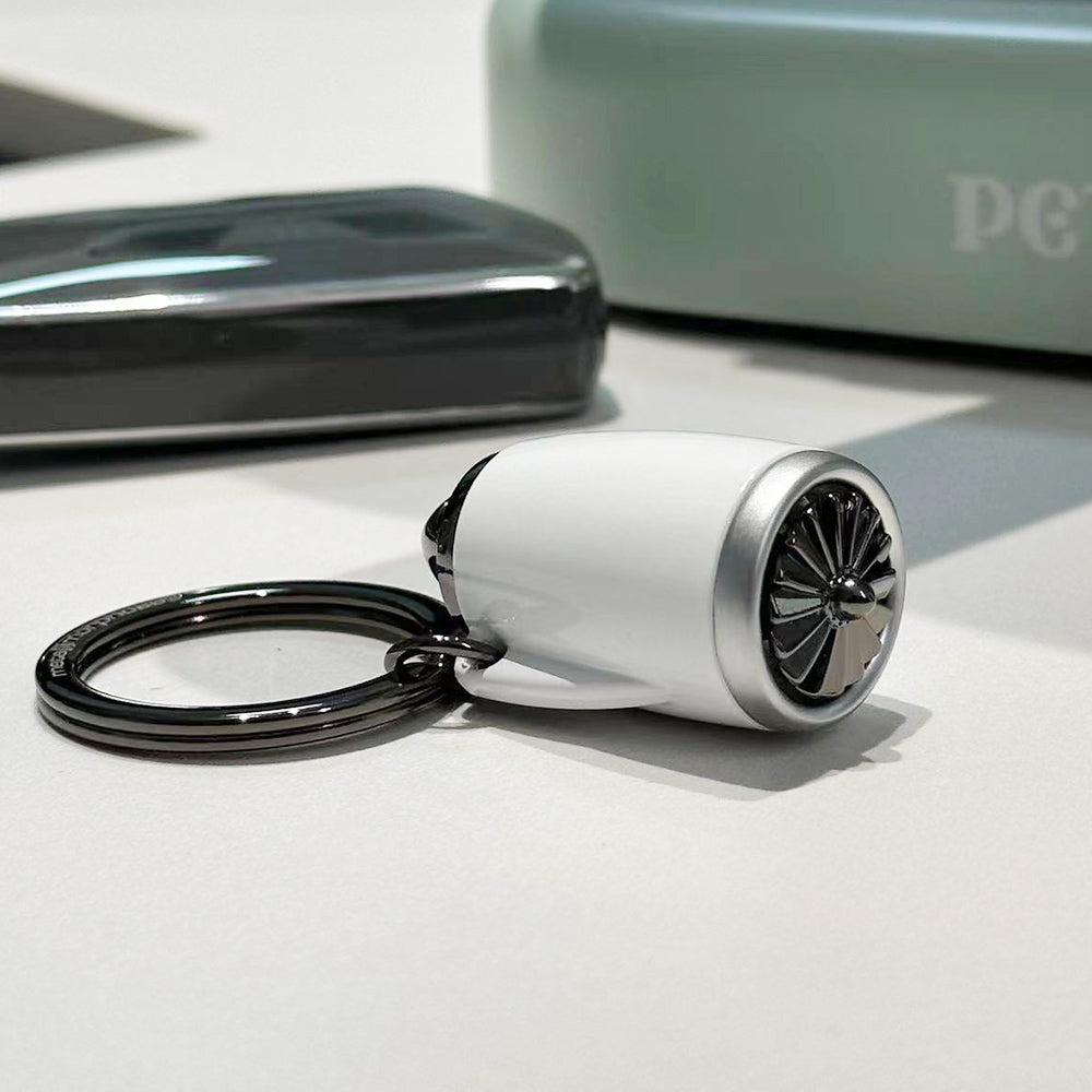 Desktrim | Flagship aircraft turbofan engine keychain