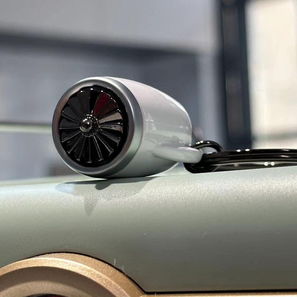 Desktrim | Flagship aircraft turbofan engine keychain