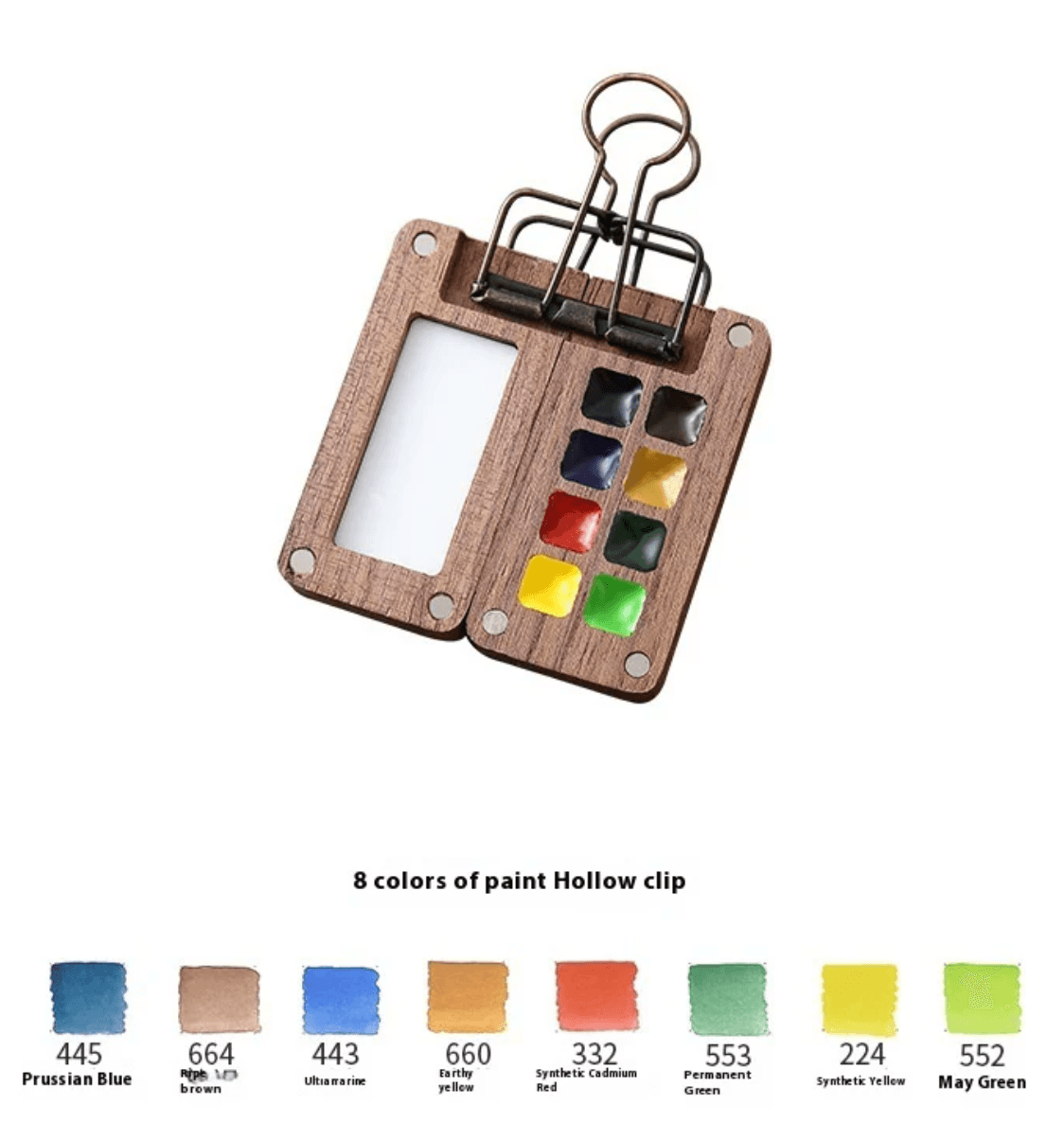 Desktrim™ | Pocket-Sized Watercolor Kit: Paint Anywhere, Anytime!