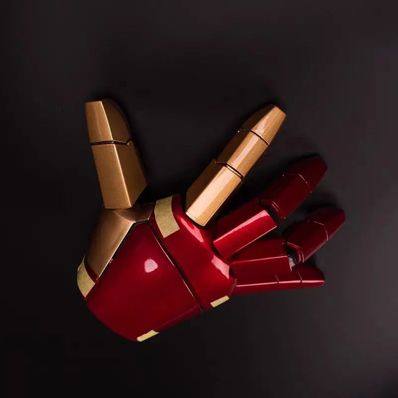 Desktrim™ | Iron Man Mark 42 Wearable LED Armor Gauntlet Set