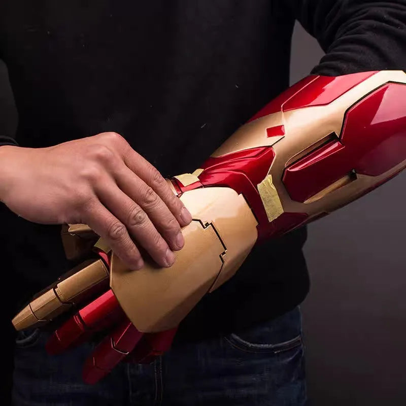 Desktrim™ | Iron Man Mark 42 Wearable LED Armor Gauntlet Set