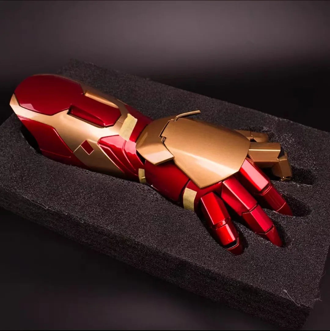 Desktrim™ | Iron Man Mark 42 Wearable LED Armor Gauntlet Set