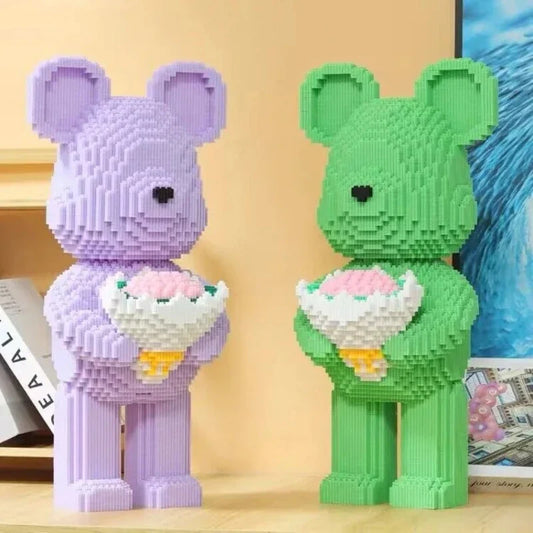Desktrim™ | 3800 Piece Large Bear Character Construction Toy - Building Blocks Set