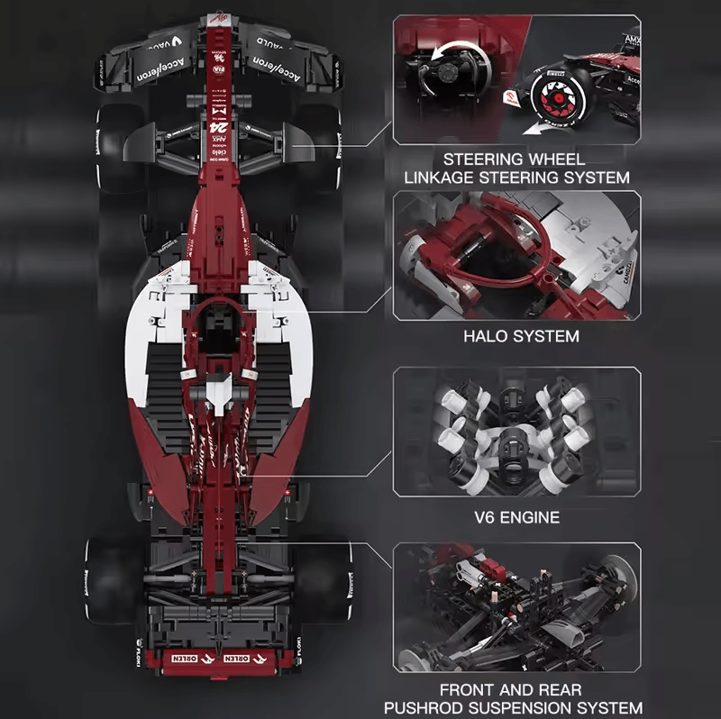 Desktrim™ | Alfa Romeo F1 Team ORLEN C42 Racing Builder
