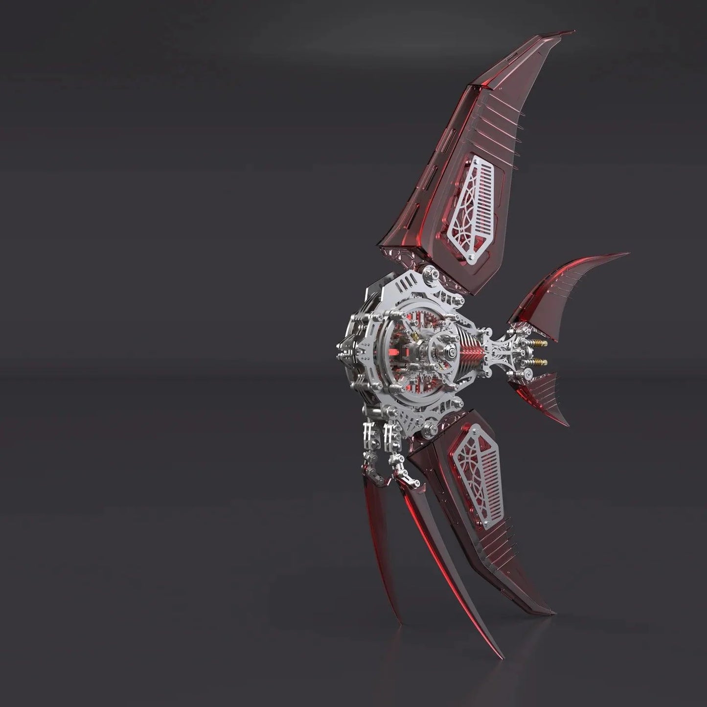 Desktrim™ | Celestial Angelfish 3D Metal Model