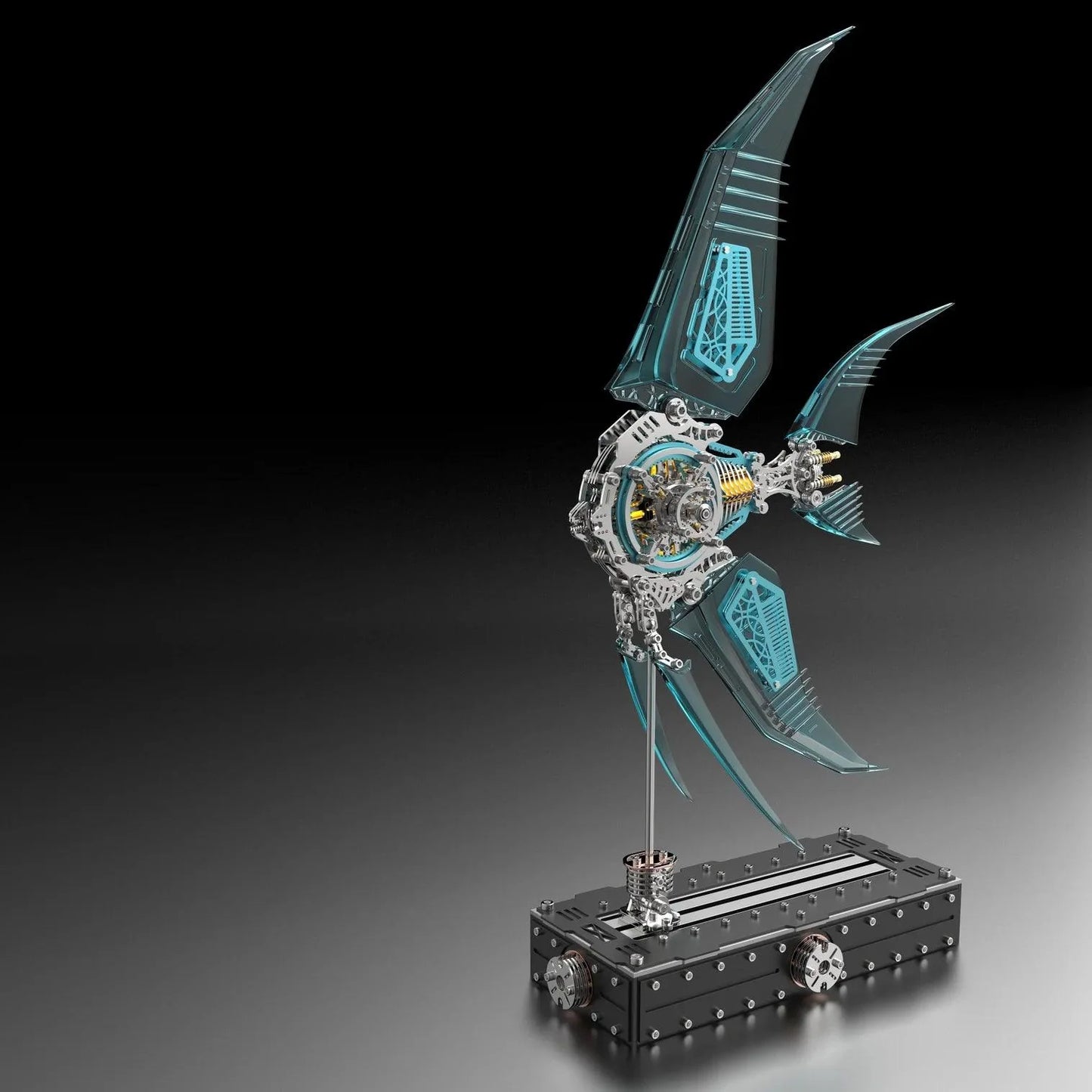 Desktrim™ | Celestial Angelfish 3D Metal Model