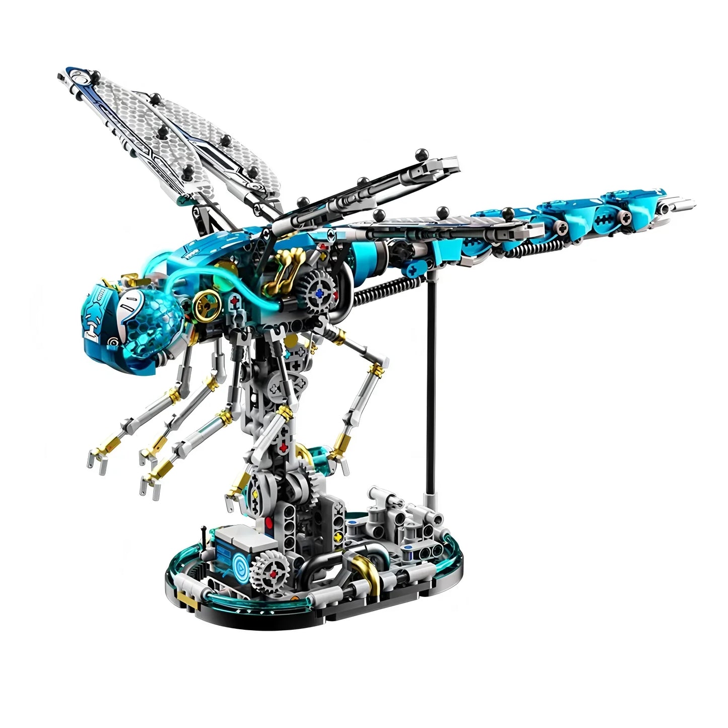 Desktrim™ | Mechanical Dragonfly Building Blocks Set