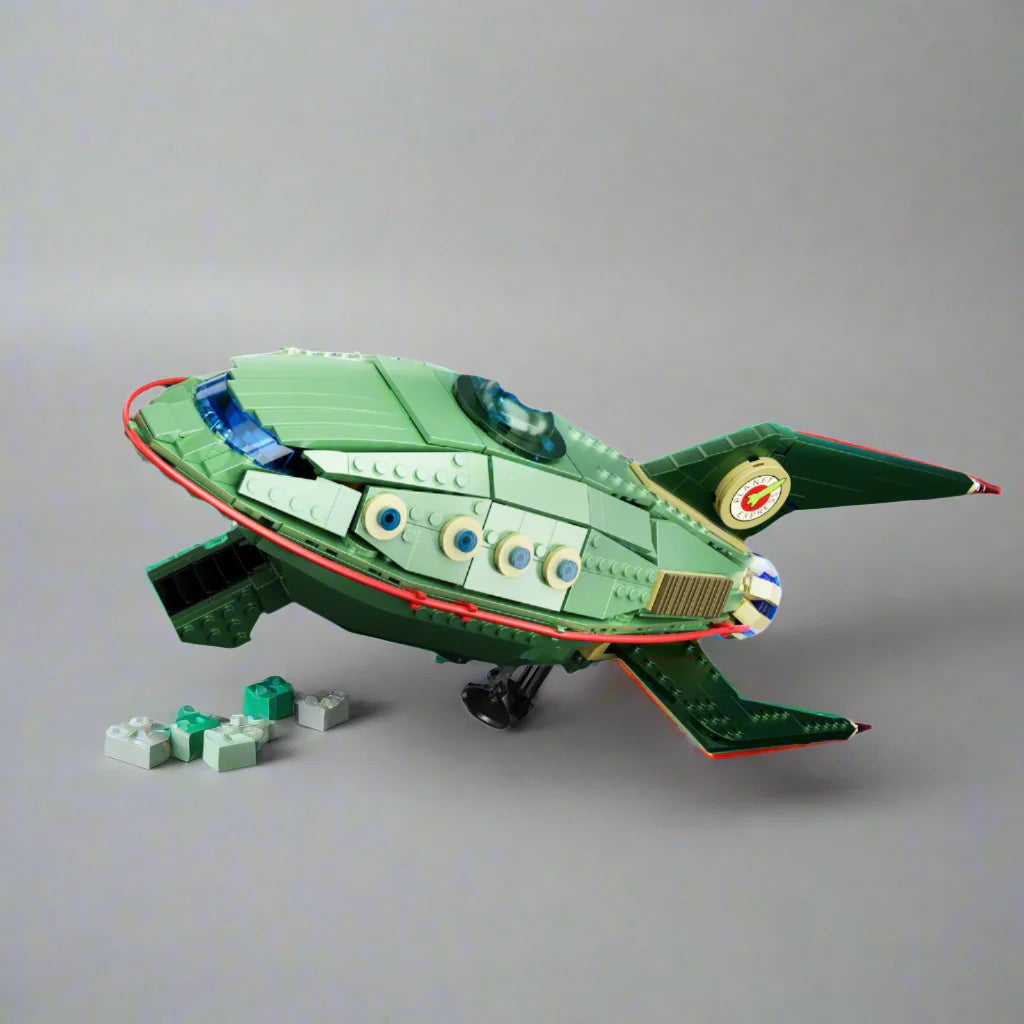 Desktrim™ | Mechanical Galactic Express Spaceship Building Blocks Set