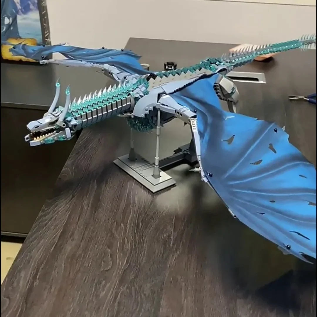 Desktrim™ | Mechanical Giant Dragon Master Building Blocks Set