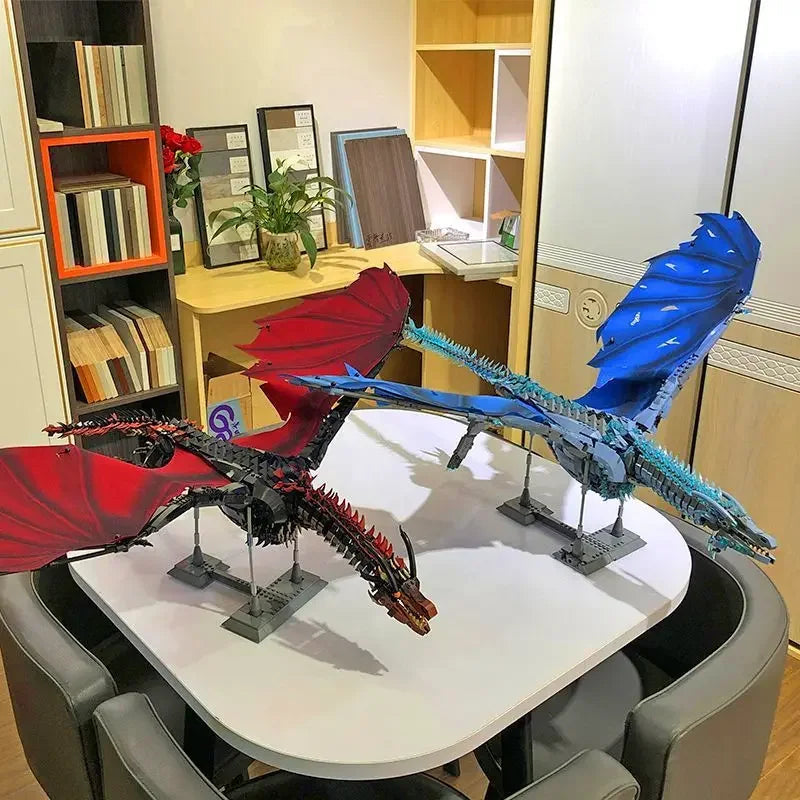 Desktrim™ | Mechanical Giant Dragon Master Building Blocks Set