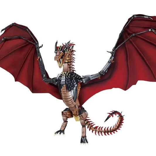 Desktrim™ | Mechanical Giant Dragon Master Building Blocks Set