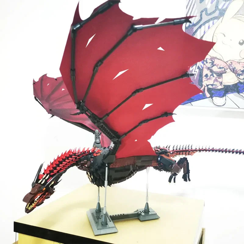 Desktrim™ | Mechanical Giant Dragon Master Building Blocks Set
