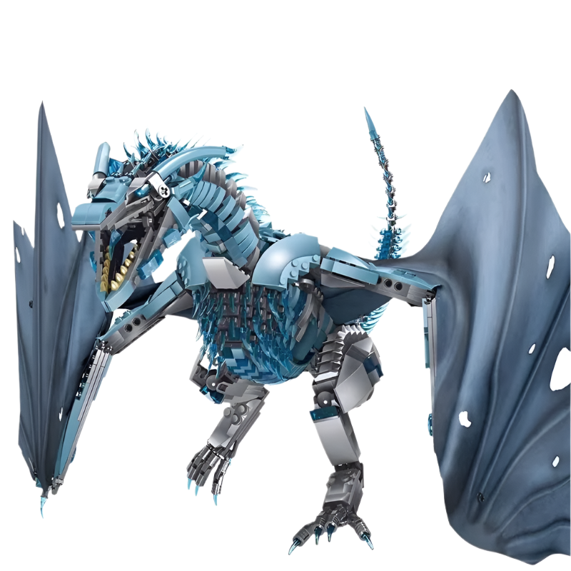 Desktrim™ | Mechanical Giant Dragon Master Building Blocks Set
