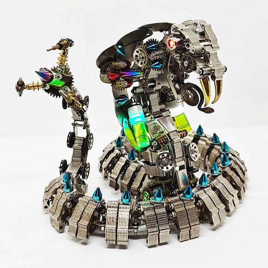 Desktrim™ | Lifelike Mechanical Cobra 3D Metal DIY Model Kit
