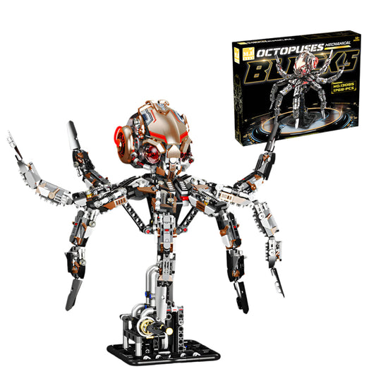 Desktrim™ | Mechanical Octopus Building Blocks Set