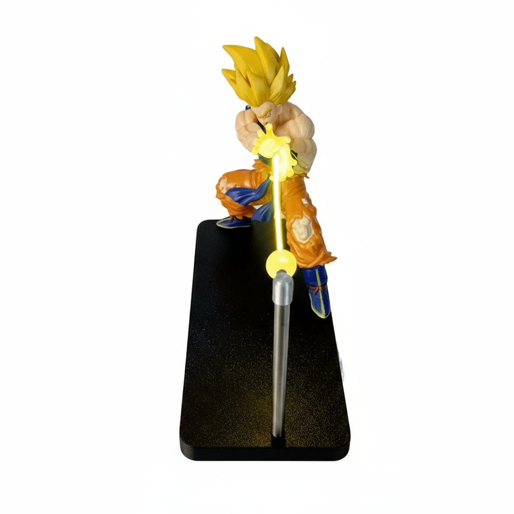 Desktrim™ | New Model Dragon Ball Super Saiyan Magnetic Light Beam Figurine