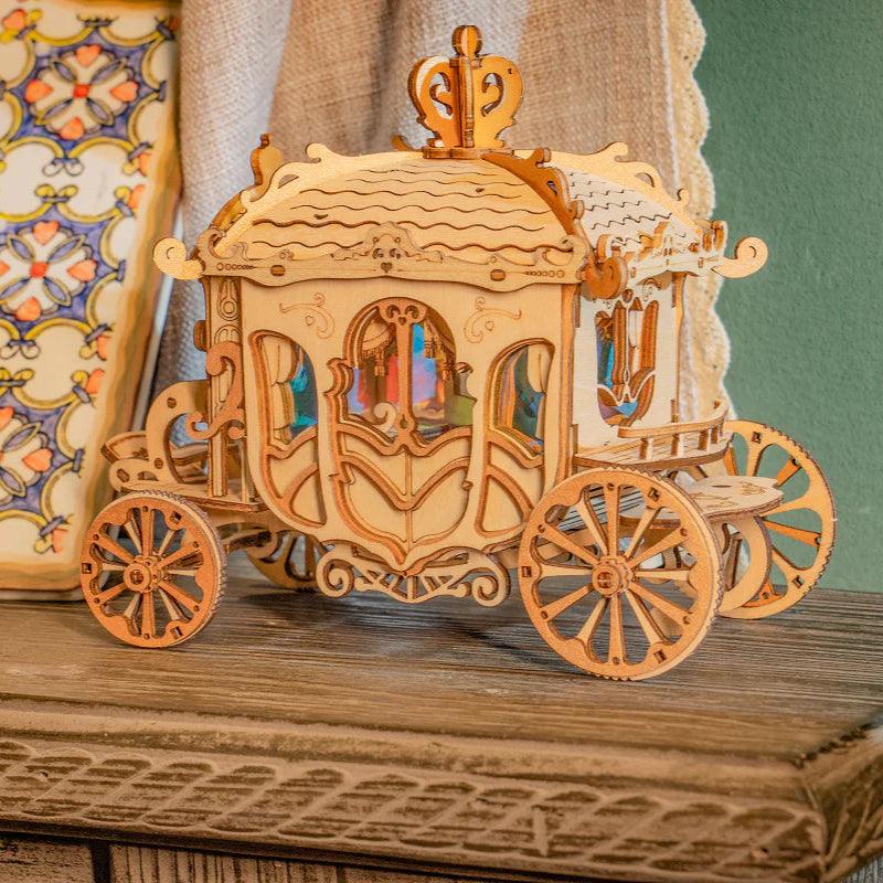 Desktrim™ | Royal Carriage - Vintage 3D Wooden Model Kit