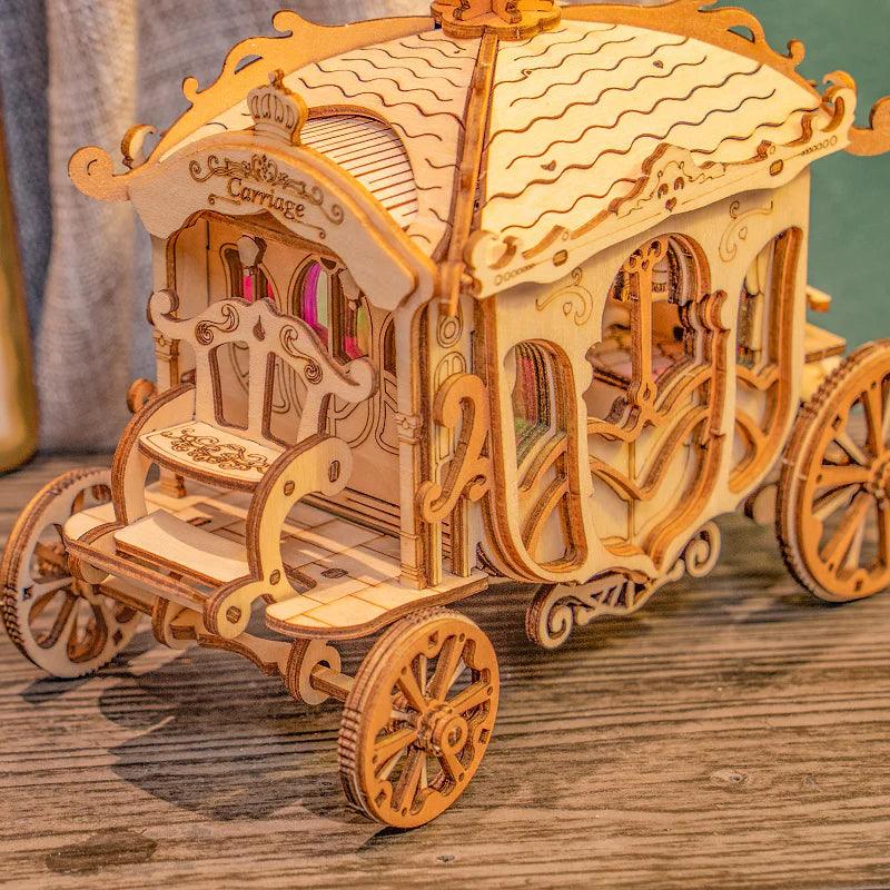 Desktrim™ | Royal Carriage - Vintage 3D Wooden Model Kit
