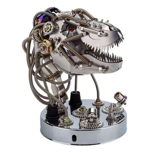 Desktrim™ | CHRONOS PREDATOR Steampunk T-Rex Head Mechanical Model Kit