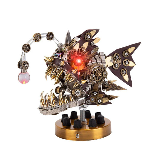 Desktrim™ | DIY 3D Mechanical Anglefish Metal Model Puzzles Building Block Set 1064PCS+