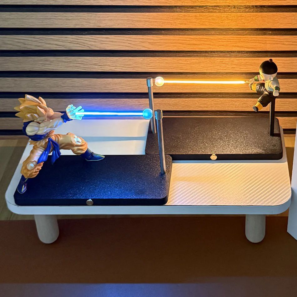 Desktrim™ | Chiaotzu Magnetic Light Beam Dragon Ball Z Figurine