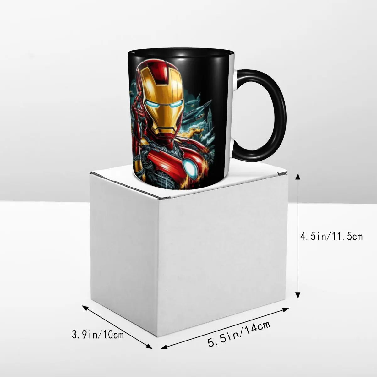 Desktrim™ | Iron Man Coffee Mug Ceramic 11oz Gift