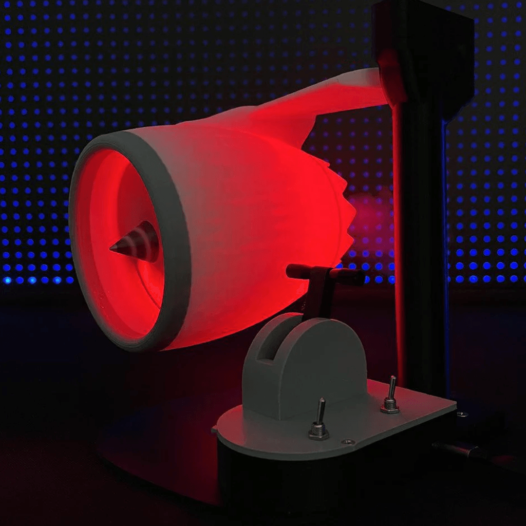 Desktrim™ | JetEngine Humidifier Fan - Aviation-Inspired Desktop Companion