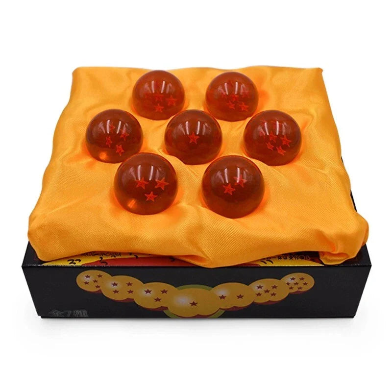 Desktrim™ | Complete 7 Stars Crystal Sphere Balls Dragon Ball Z Anime Collectible Set
