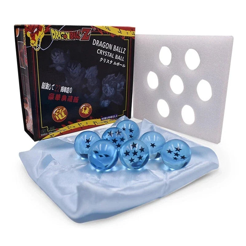 Desktrim™ | Complete 7 Stars Crystal Sphere Balls Dragon Ball Z Anime Collectible Set